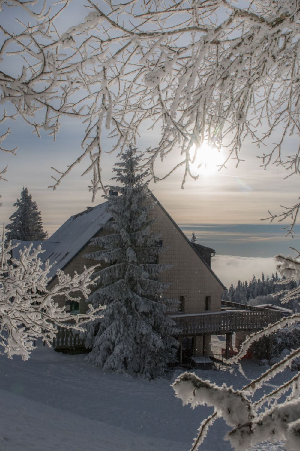 Activites hiver - Le Blancrupt - Lac blanc - Alsace Vosges
